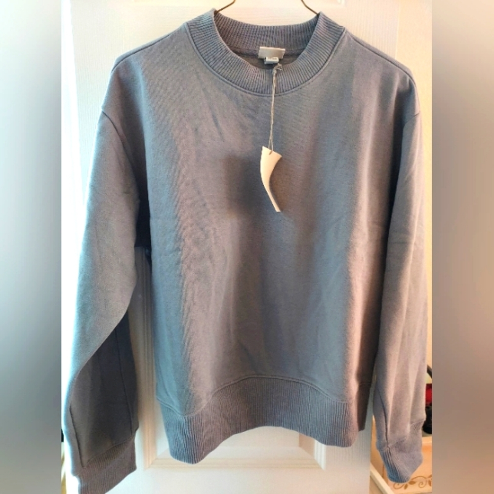 Light Blue Gray Sweater